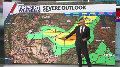 Denver weather: Pinpoint Weather Alert Day for large hail, isolated tornado